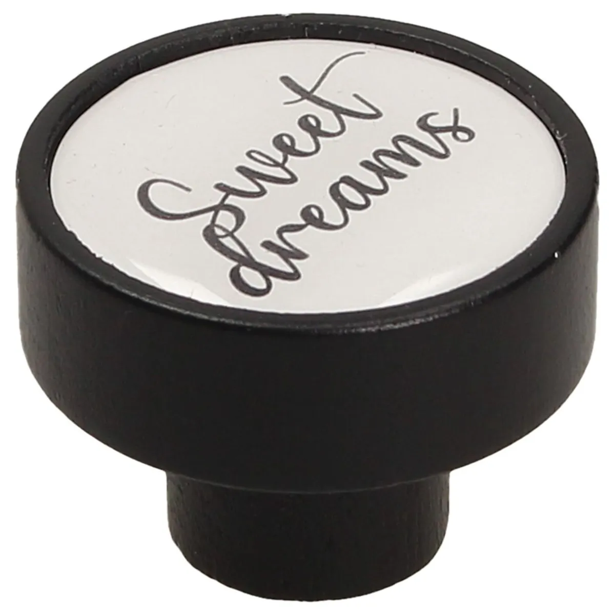 FIXSER - Jalador de Perilla Haya Negro Sweet Dreams GD08 36 mm