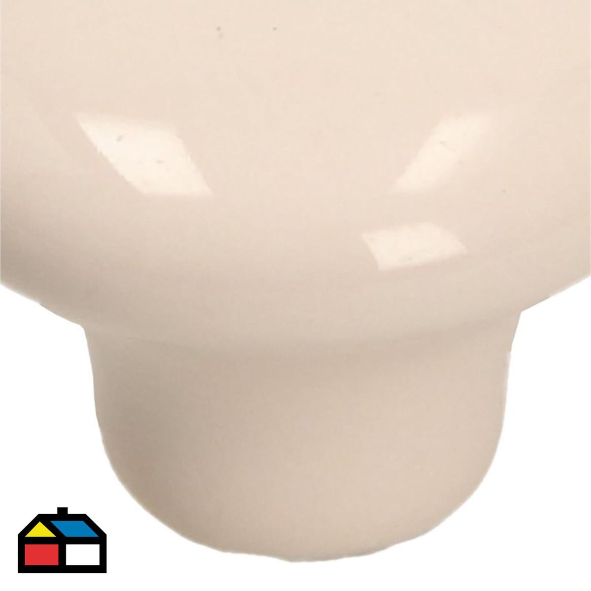 FIXSER - Jalador de Perilla Porcelana Beige GP20 38 mm