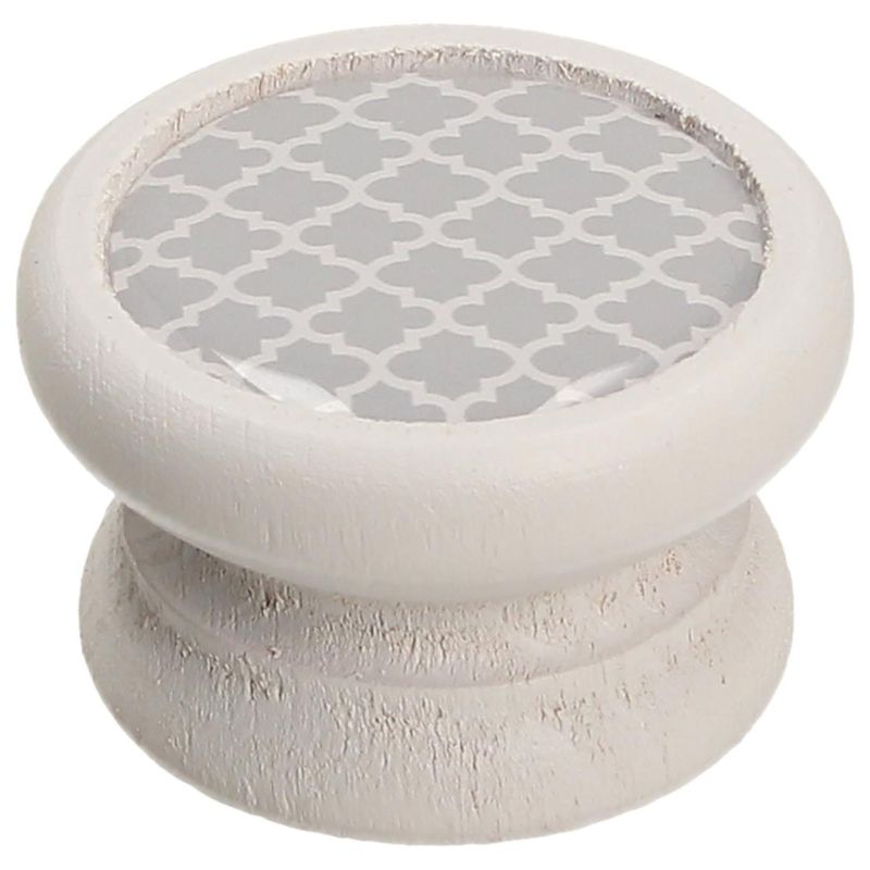 FIXSER - Jalador de Perilla Haya Blanco Beige GD07 40 mm