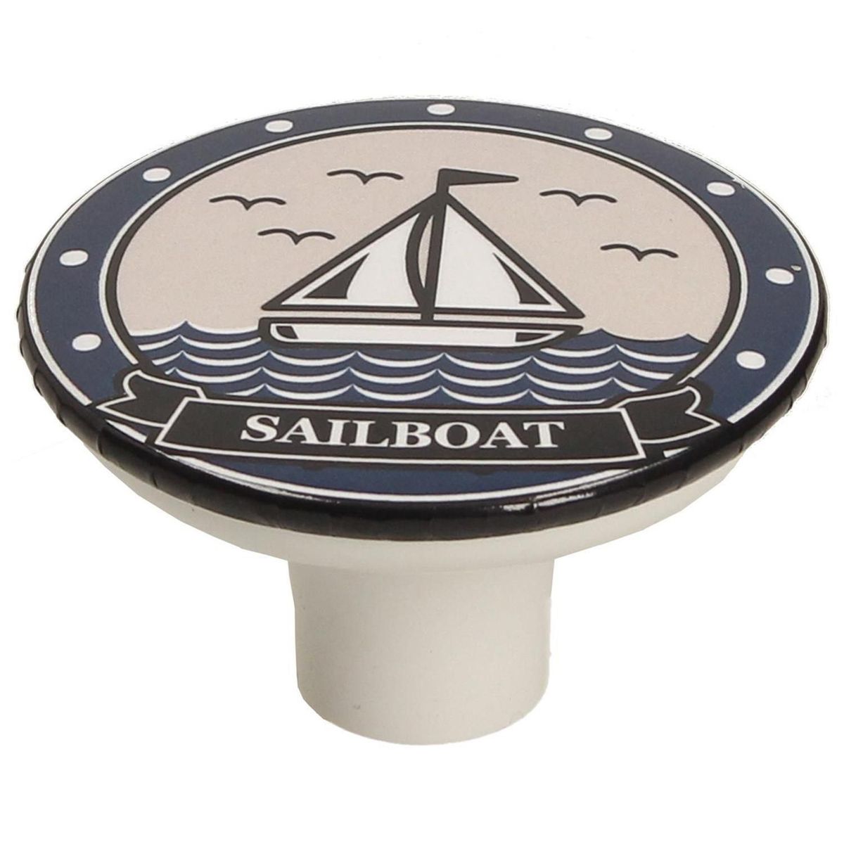 FIXSER - Jalador de Perilla Plástico ABS Barco GX01 49 mm