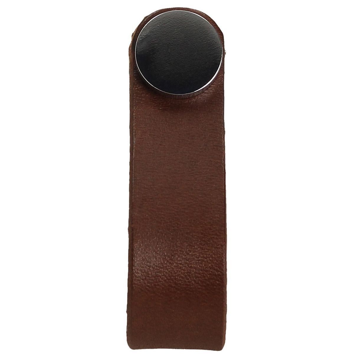 FIXSER - Jalador de Perilla Piel Beige Botón Oro GL24