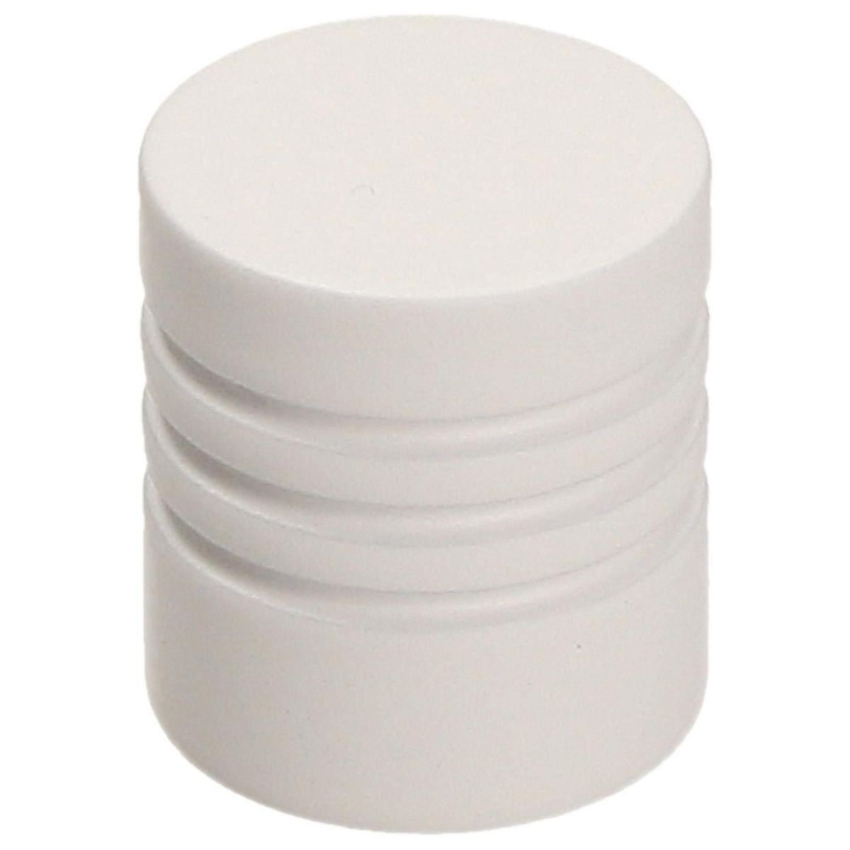 FIXSER - Jalador de Perilla Zamak Blanco Mate GA27 20 mm