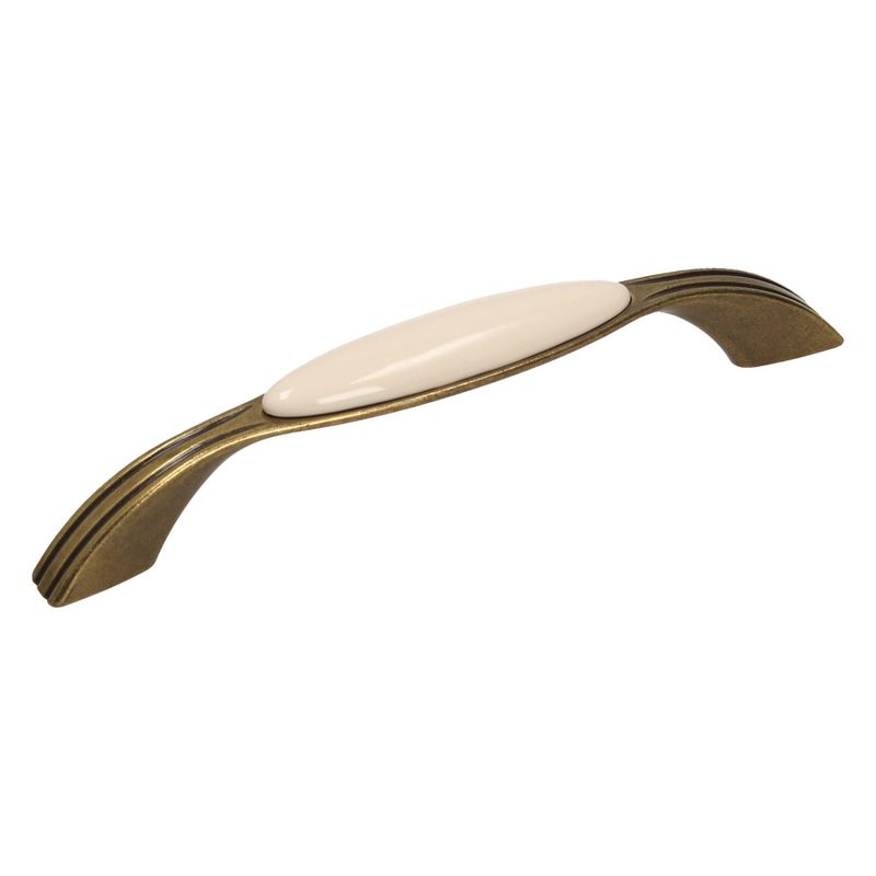 FIXSER - Jalador de Asa Porcelana Beige Cuero Viejo BG 128 mm