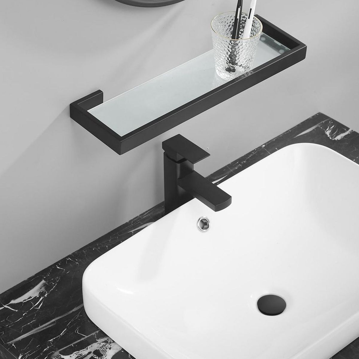 SENSI DACQUA - Desagüe Popup Negro 1-1/4 S/Reb