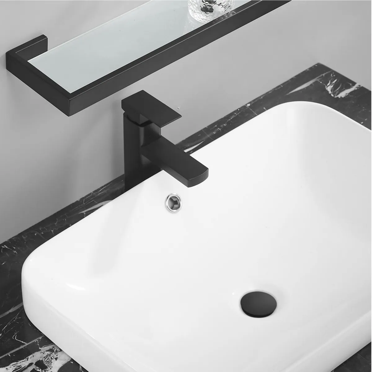 SENSI DACQUA - Desagüe Popup Negro 1-1/4 C/Reb