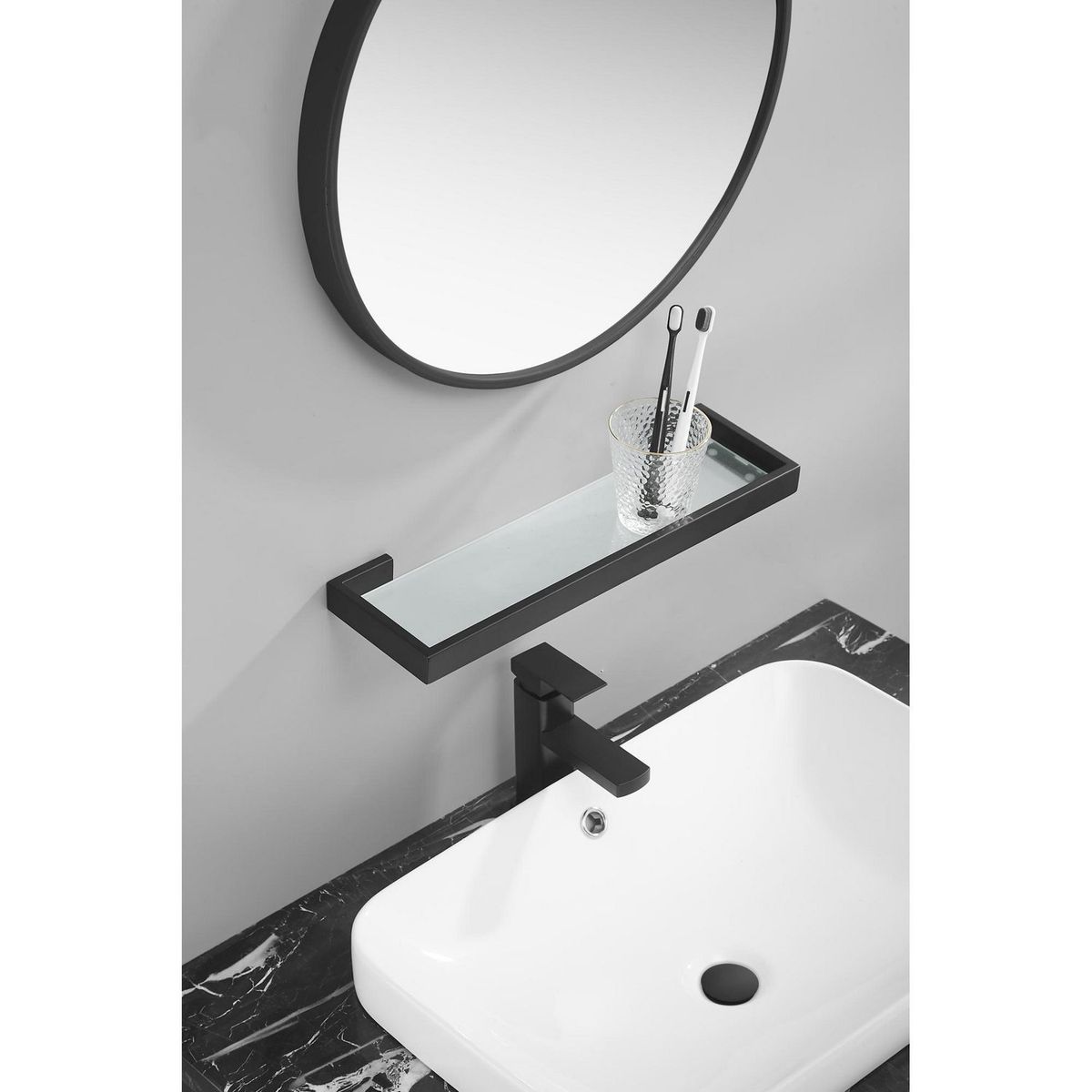 SENSI DACQUA - Desagüe Popup Negro 1-1/4 Univ