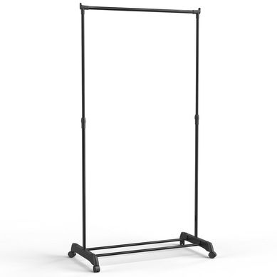 Stand de Ropa 80x42x160cm Negro