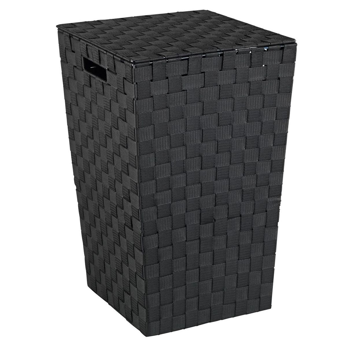WENKO - Cesto de Ropa Negro 33X33X53CM