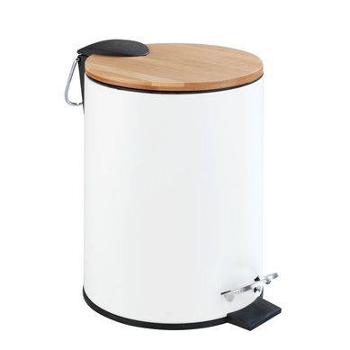 Basurero Tortona Blanco/Natural 3l