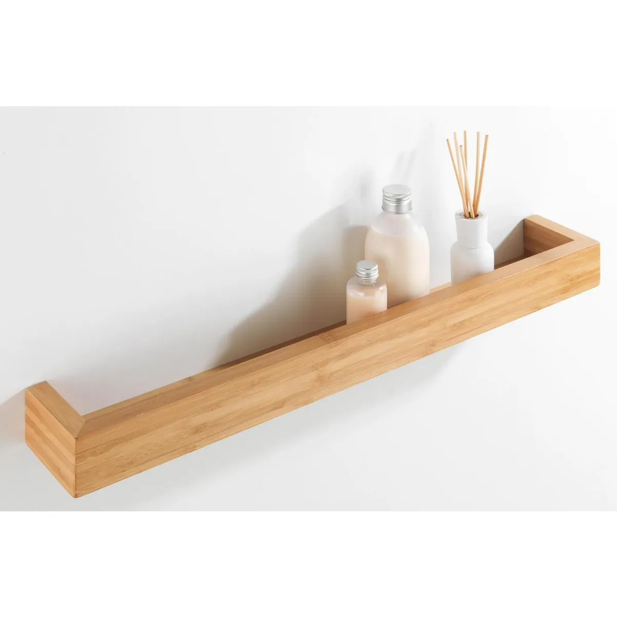 WENKO - Repisa Bambú 5X60X9CM