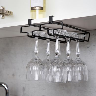 Colgador de Copas Negro