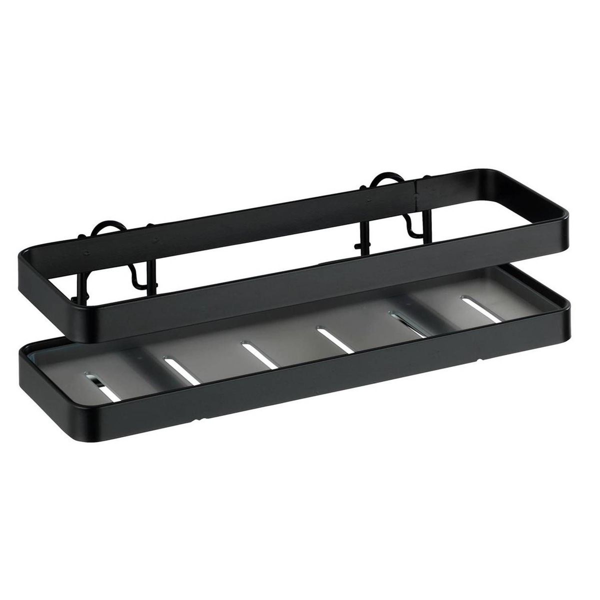 WENKO - Organizador de Cocina Especiero 22x7x5.5cm Negro