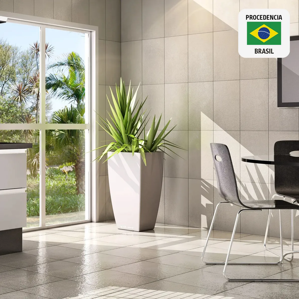 HOLZTEK - Cerámica Beige Cementicio 45X45cm 2m2 Espana Beige