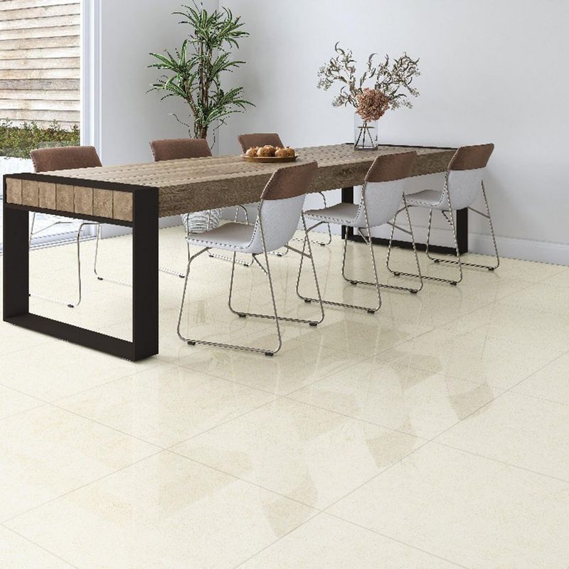 HOLZTEK - Cerámica Beige 62x62 Cementicias Brillante 2.32 m2