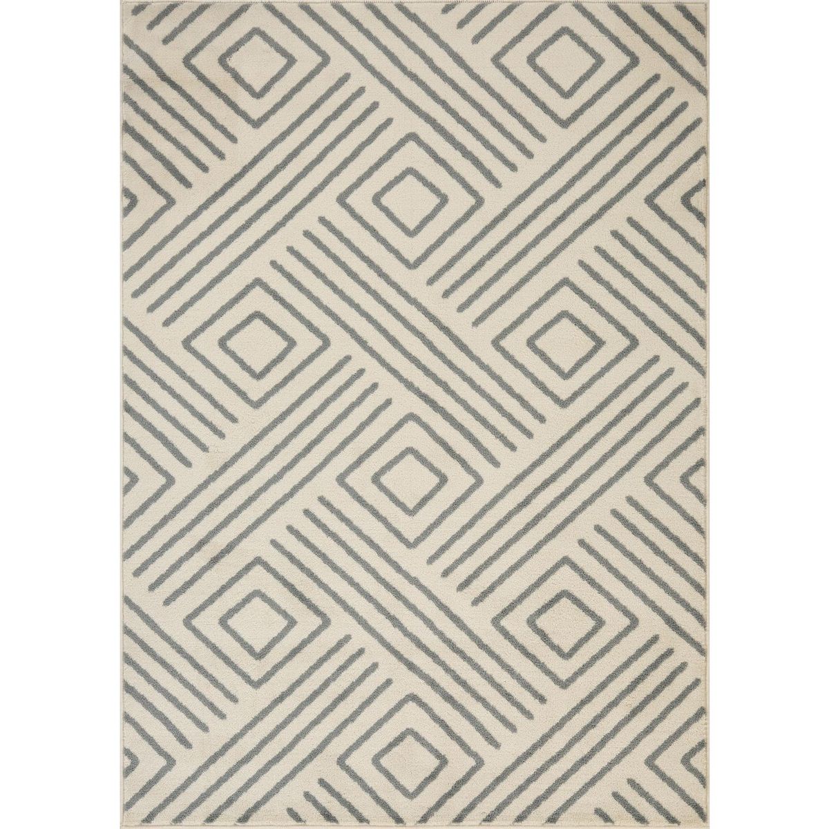 JUST HOME COLLECTION - Sb Alfombra Ferrara Rombo 133X190 Cm Bg