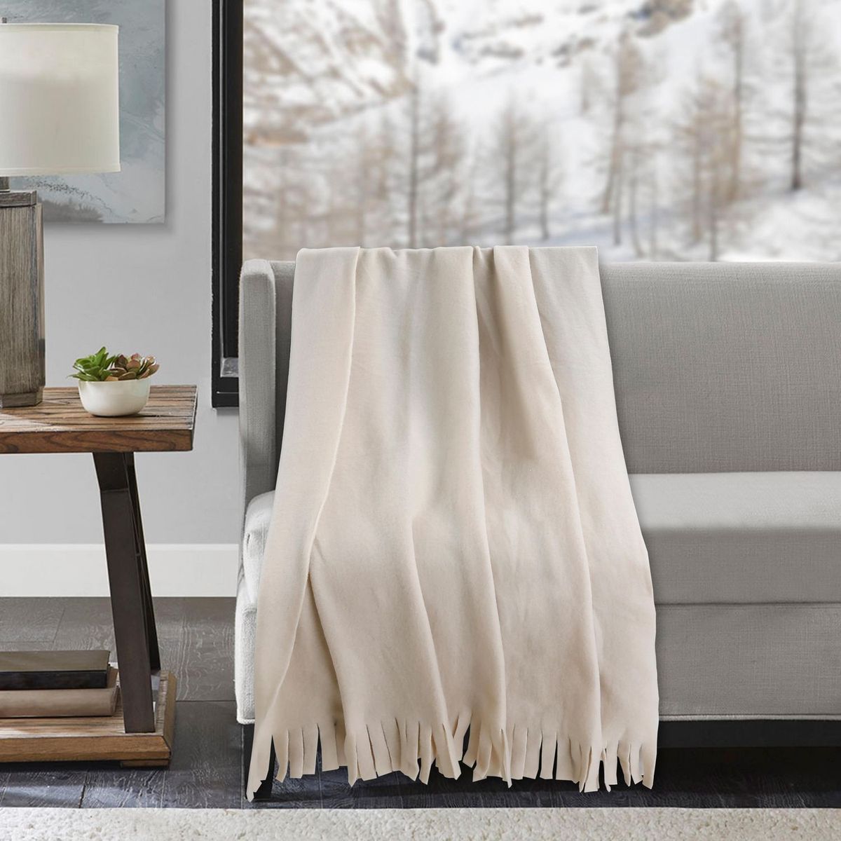 HOMY - Manta Polar Beige 120x150cm