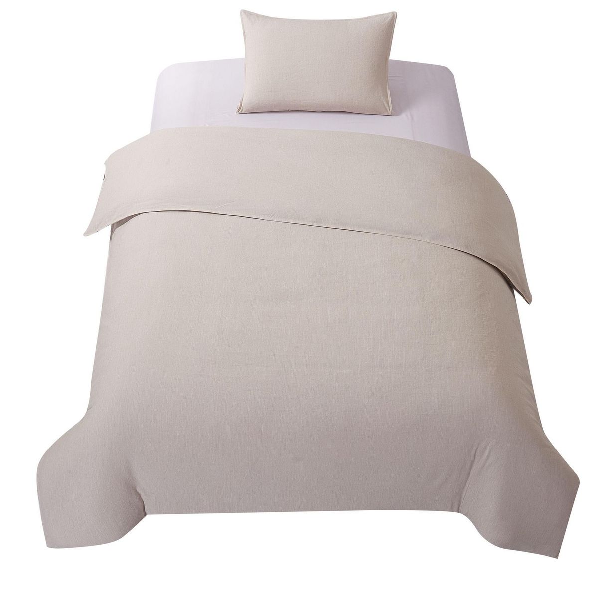 HOMY - Funda Cationic Beige 1.5P