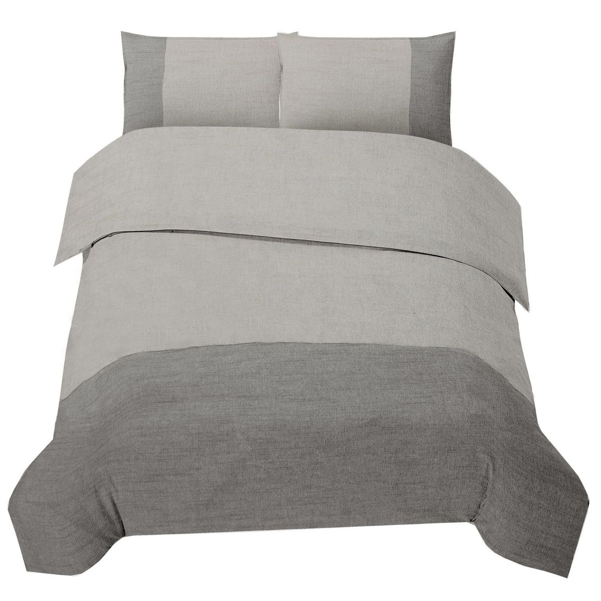 HOMY - Plumón Loneta Beige 2P