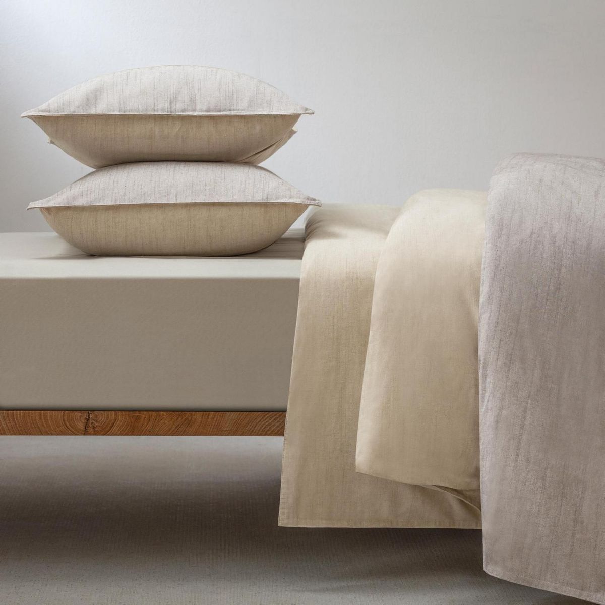 HOMY - Plumón Loneta Beige King