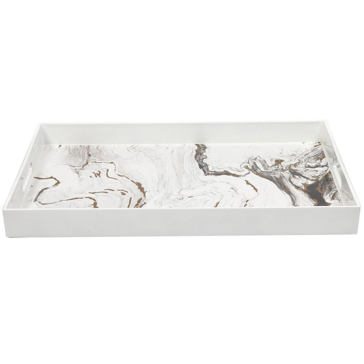 JUST HOME COLLECTION - Bandeja Blanca 45.4x31cm