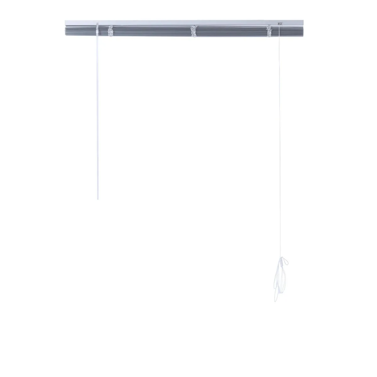 JUST HOME COLLECTION - Persiana Horizontal De Aluminio 80x165cm Plateado