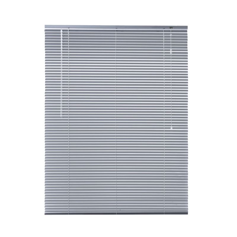 JUST HOME COLLECTION - Persiana Horizontal De Aluminio 160x165cm Plateado