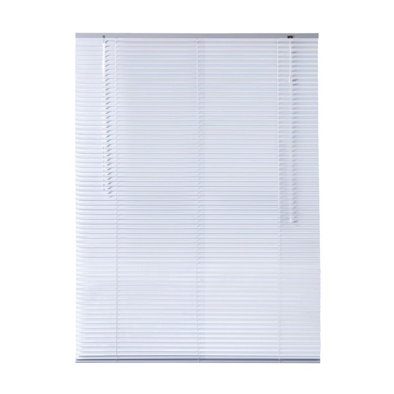 JUST HOME COLLECTION - Persiana Horizontal De Aluminio 160x165cm Blanco