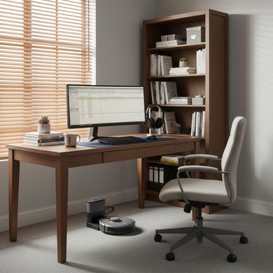 Persiana Horizontal De PVC 160x165cm Taupe