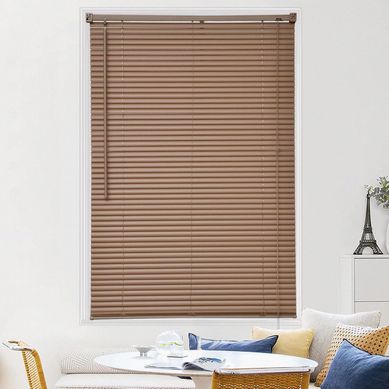 Persiana Horizontal De PVC 180x180cm Taupe