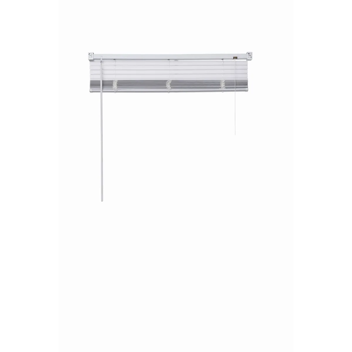 JUST HOME COLLECTION - Persiana Horizontal De PVC 160x165cm Blanco