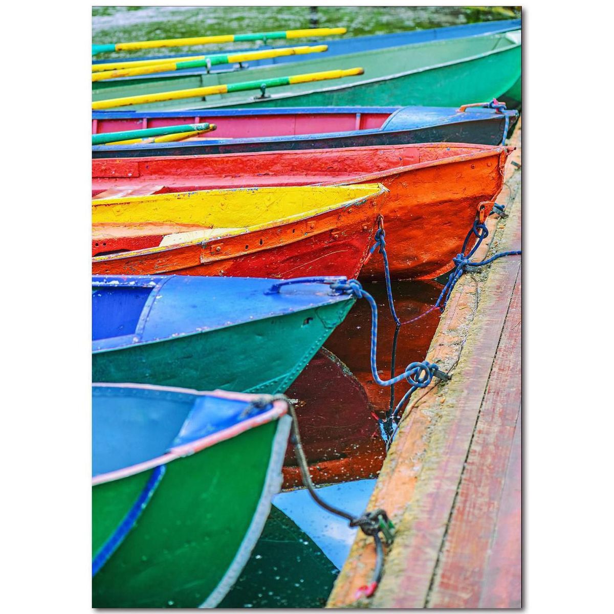 HOMY - Cuadro Canvas Acrilico Playa2 50X70Cm