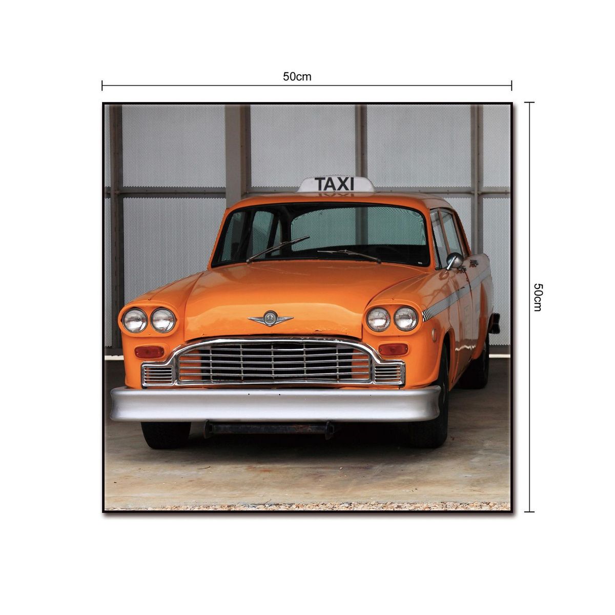 HOMY - Cuadro Acrílico Cars8 50x50cm