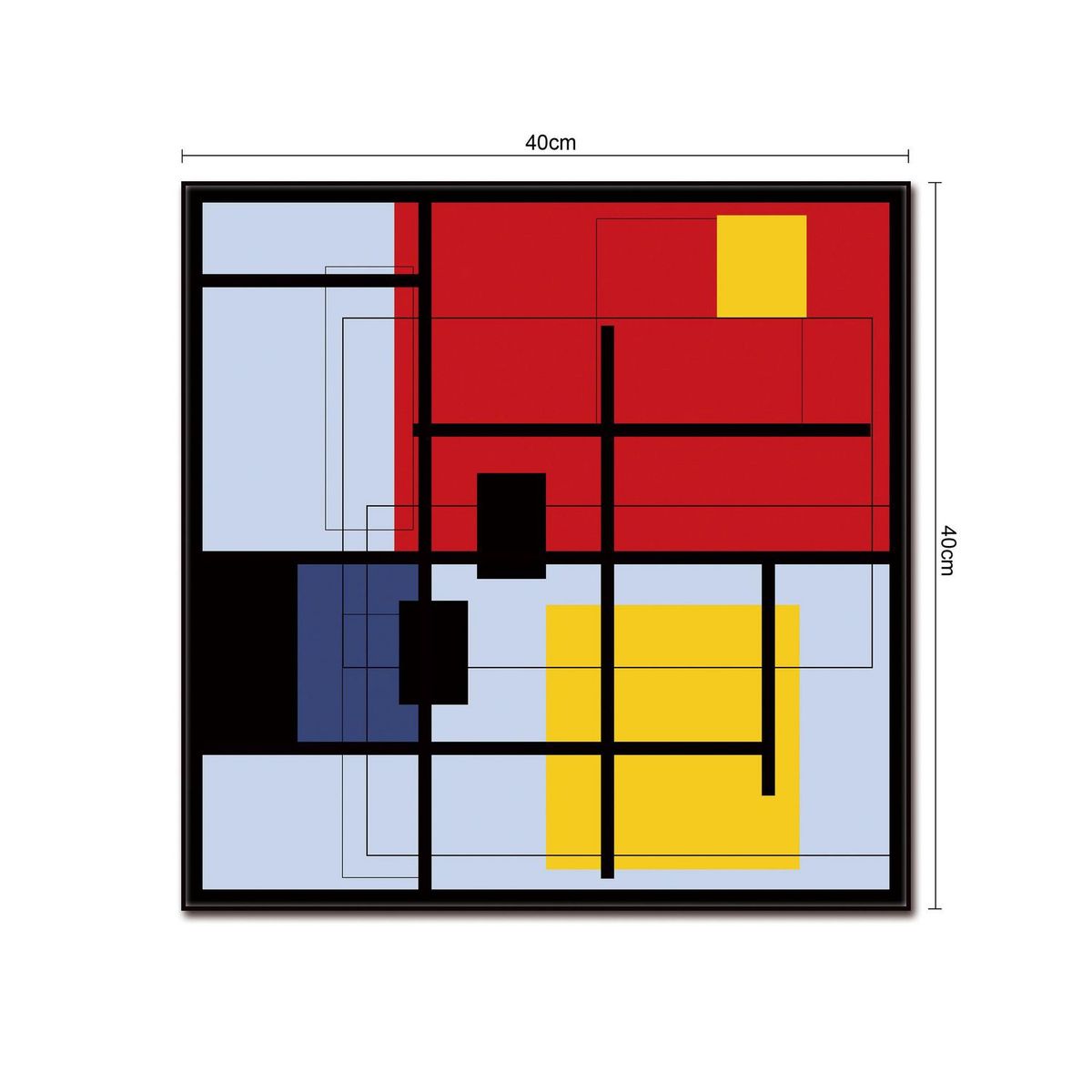 HOMY - Cuadro Acrílico Geo2 40x40cm