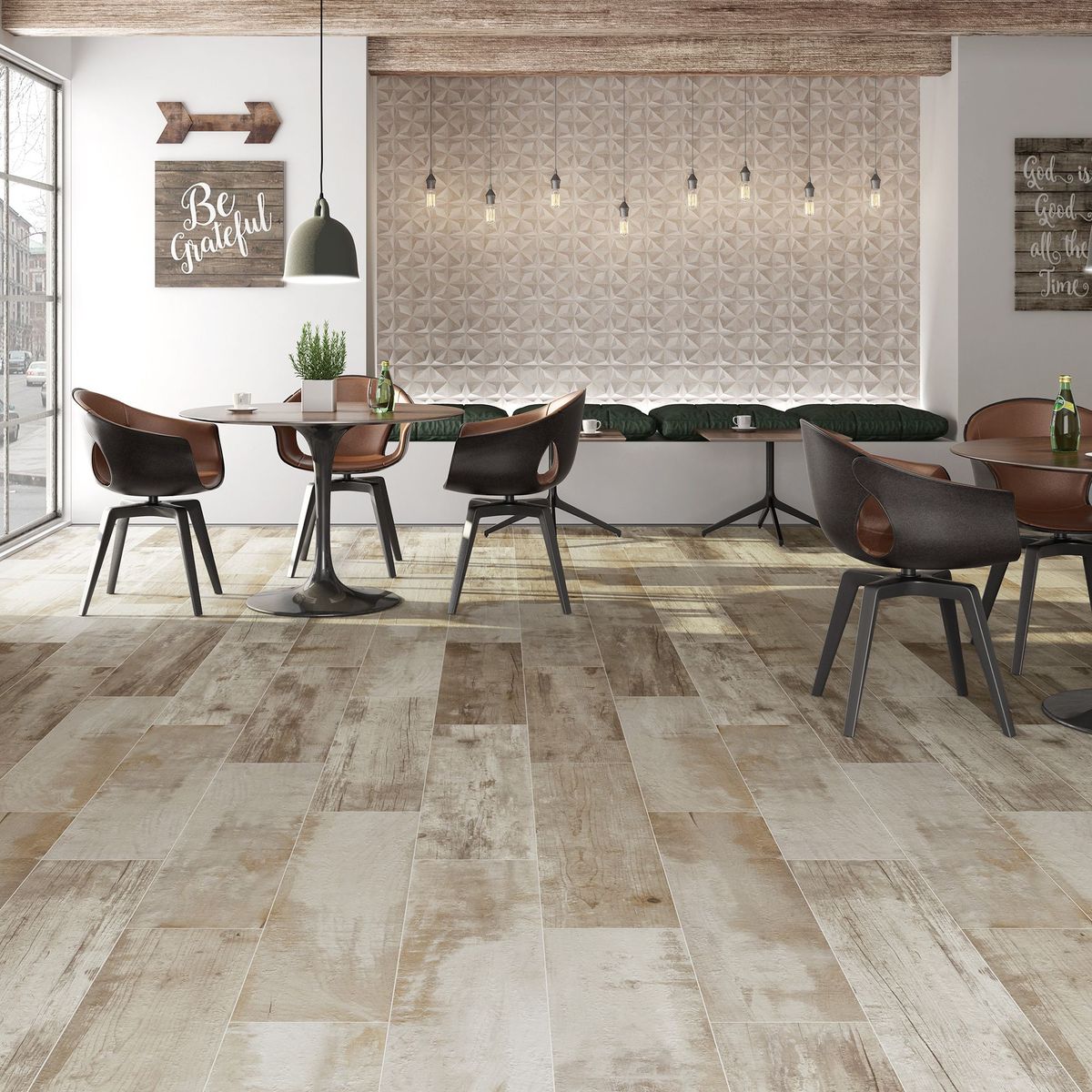 PAMESA - Porcelanato Otro 25x100 Maderadas Mate 1.5 m2