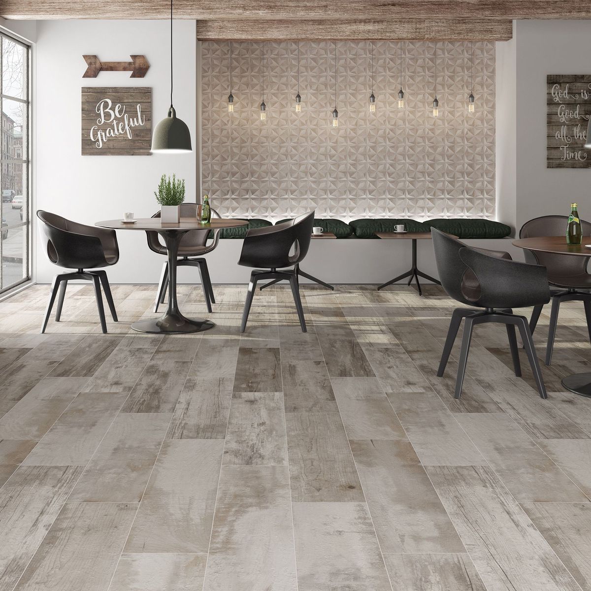 PAMESA - Porcelanato Mix Maderado 25x100cm 1.5m2