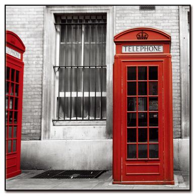Cuadro Acrlico London2 50x50cm