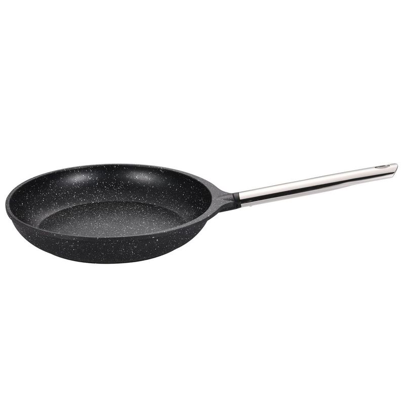 JUST HOME COLLECTION - Sartén Mango de Acero Marbel Negro 24cm