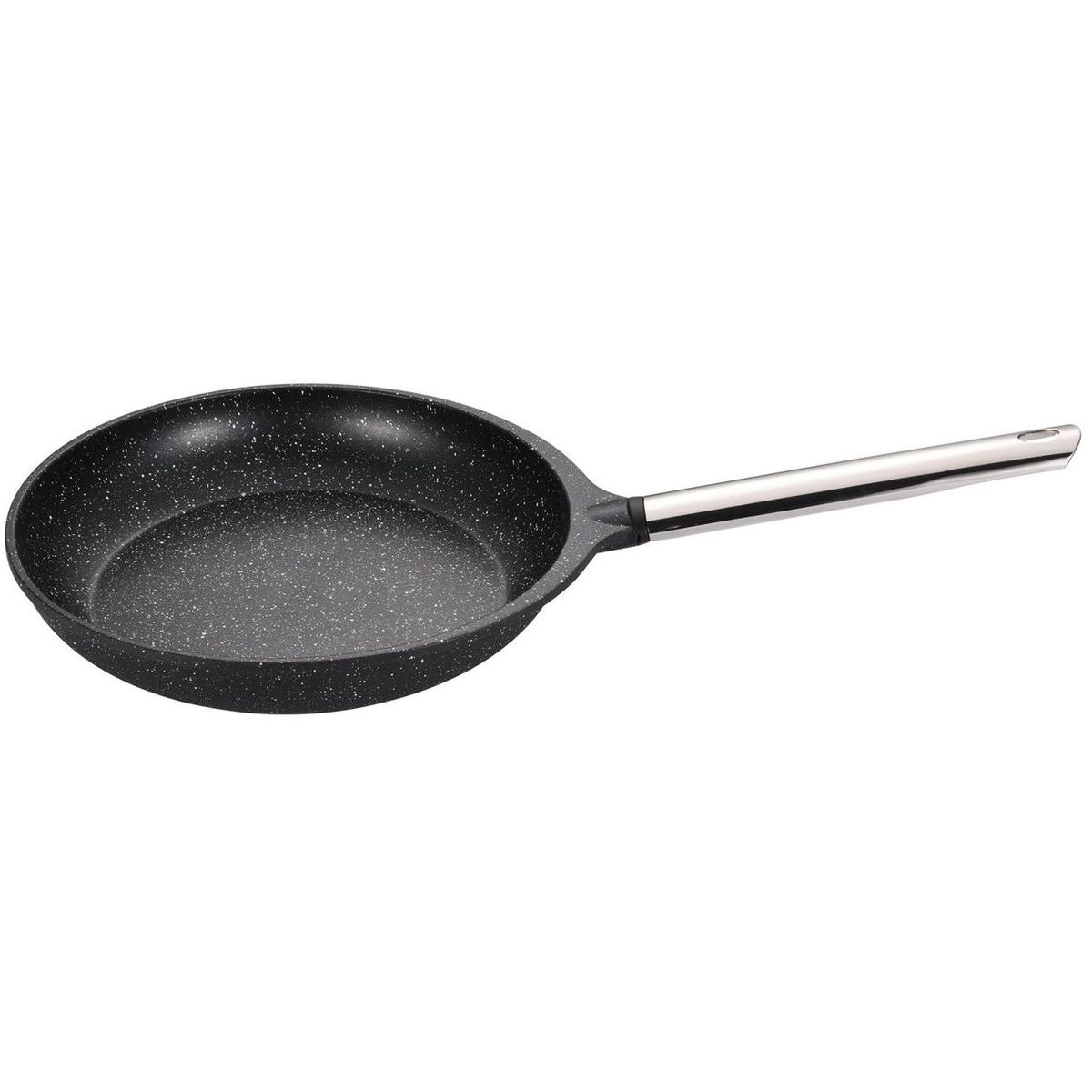JUST HOME COLLECTION - Sartén Mango de Acero Marbel Negro 24cm