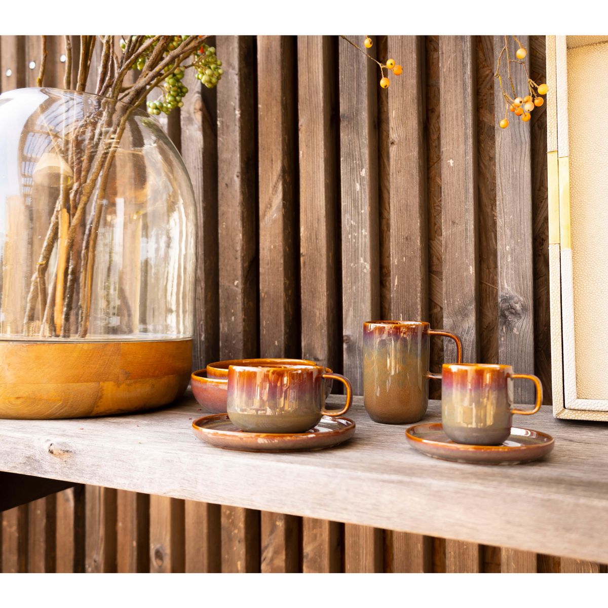 JUST HOME COLLECTION - Mug 37CL Oro tropical