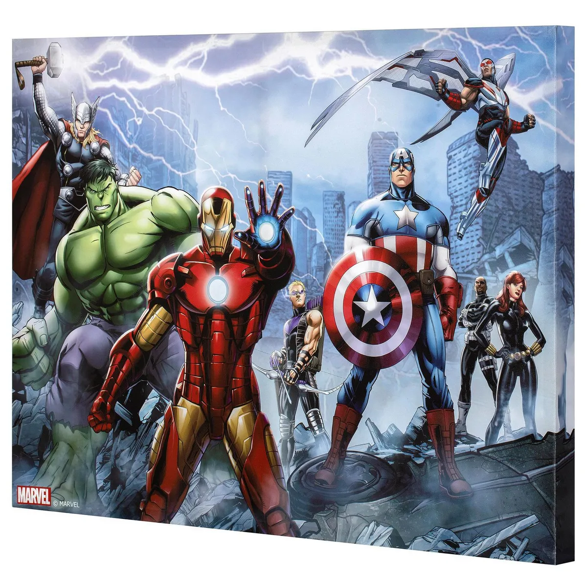 MARVEL - Cuadro Canvas Marvel12 57X77 CM