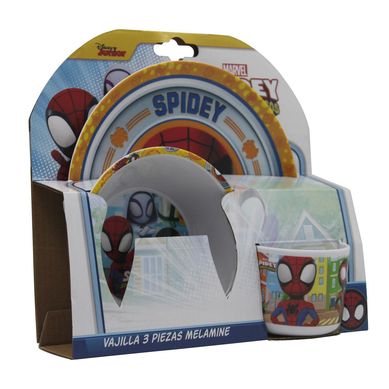 Vajilla 3 Piezas Spiderman 200ml