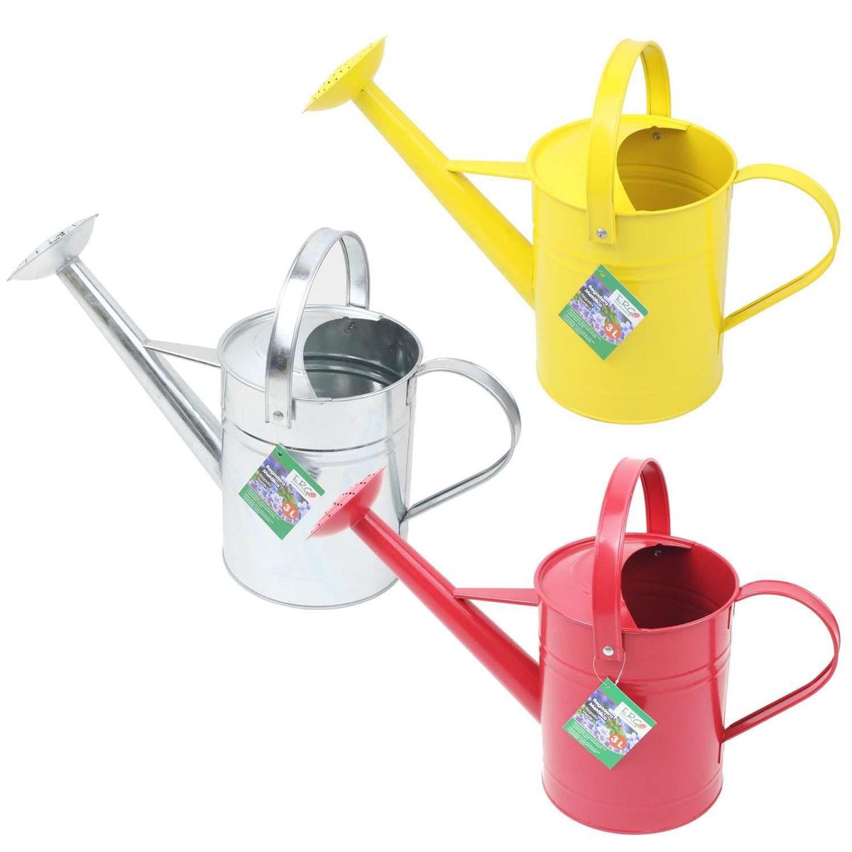 ERGO - Regadera Metálica 3L 40x17.5x22cm