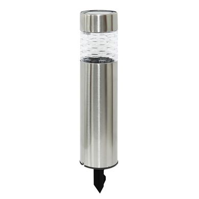 Pack X2 Estaca Solar Glam Plata Luz Fr�a