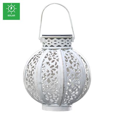 Farol Solar Vintage Blanco