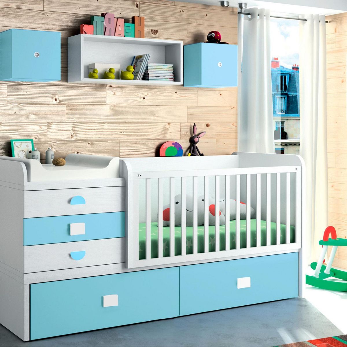 FIXSER - Jalador de Perilla ABS Blanco 85x55 mm APL62