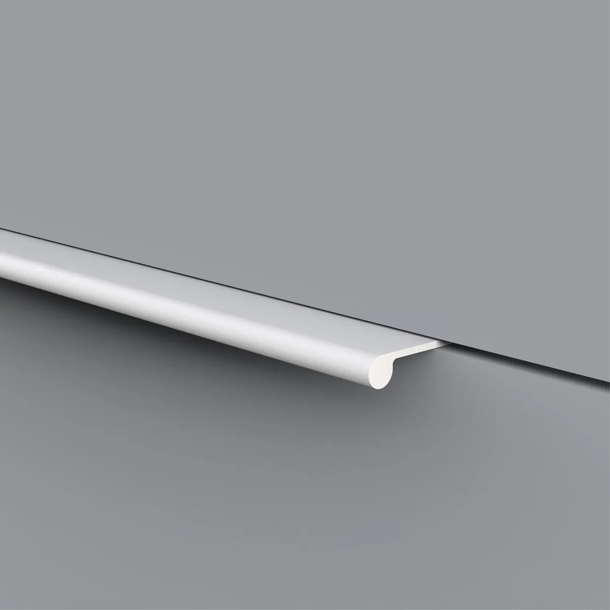 FIXSER - Perfil Cantonera de Aluminio Blanco Mate PER5 84/64 mm