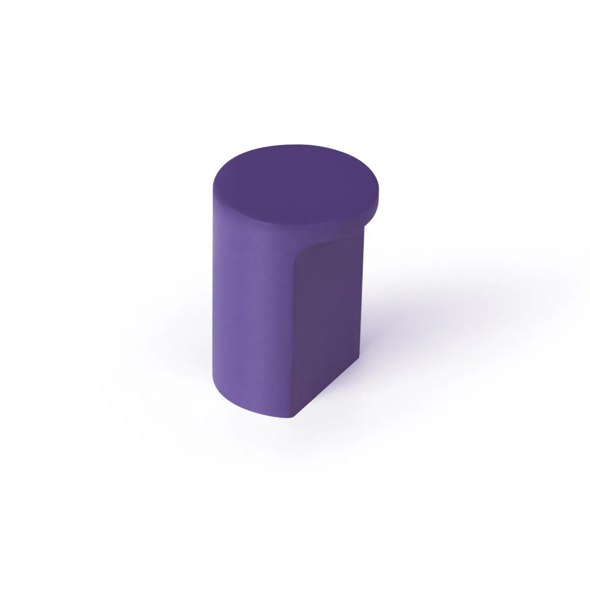 FIXSER - Jalador de Perilla Plástico ABS Morado PPL17 20 mm