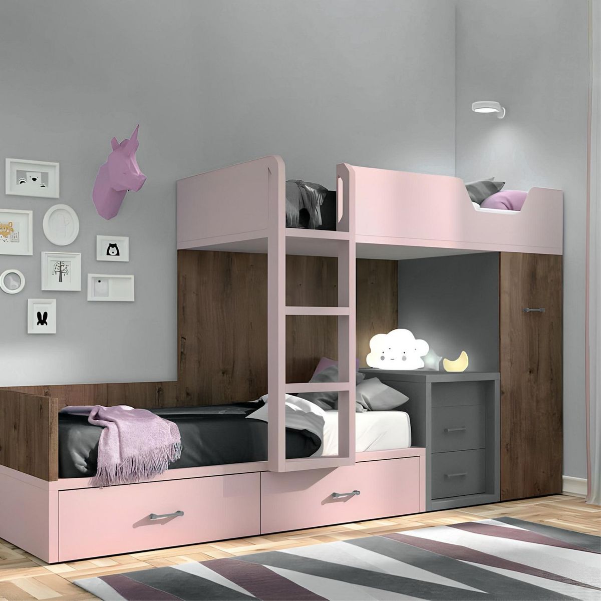 FIXSER - Jalador de Asa Plástico ABS Negro APL42 160 mm