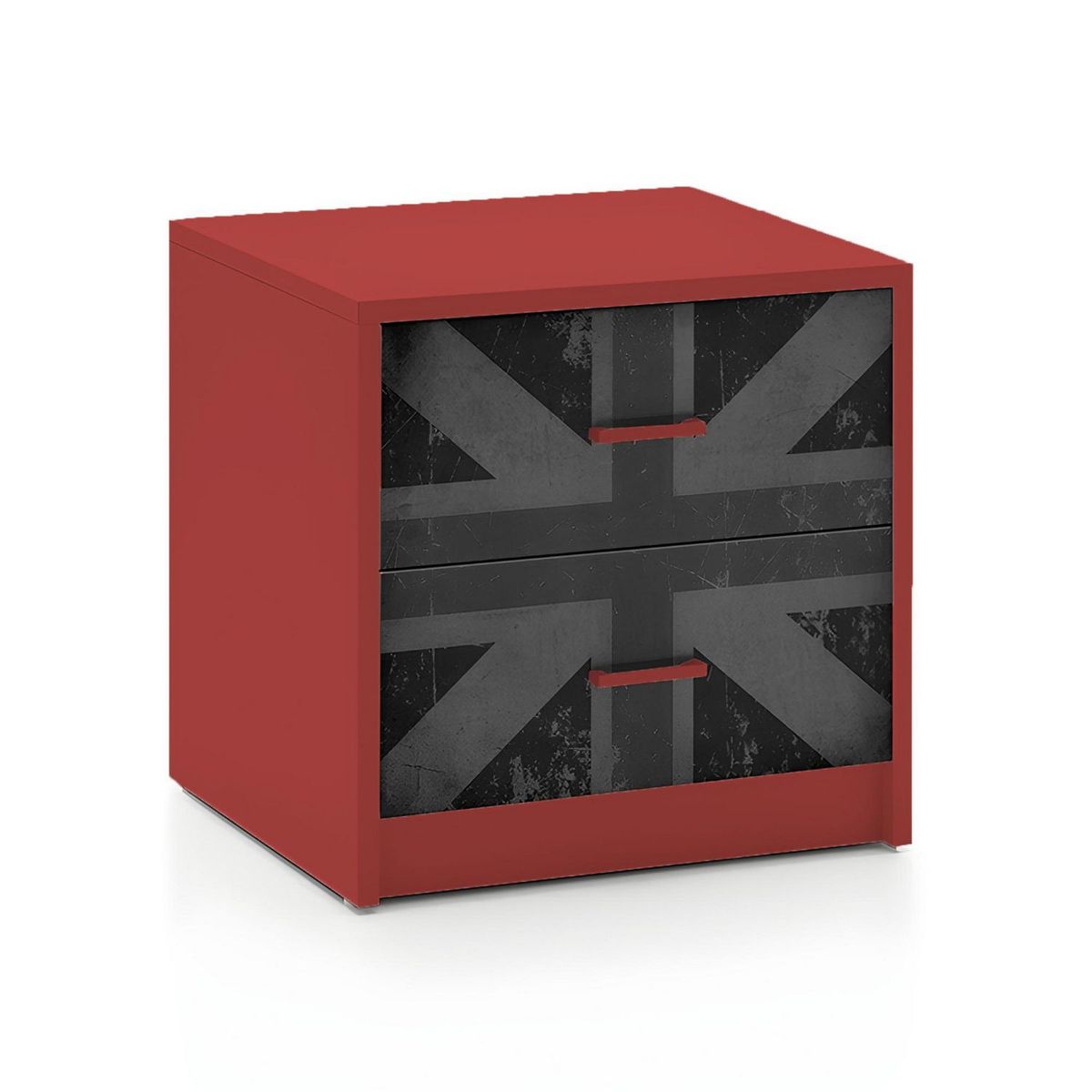 FIXSER - Jalador de Asa Plástico ABS Rojo APL15 128 mm