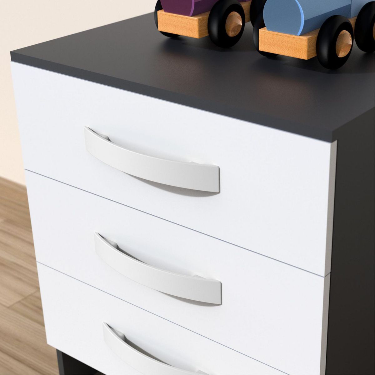 FIXSER - Jalador de Asa Plástico ABS Blanco APL64 128 mm